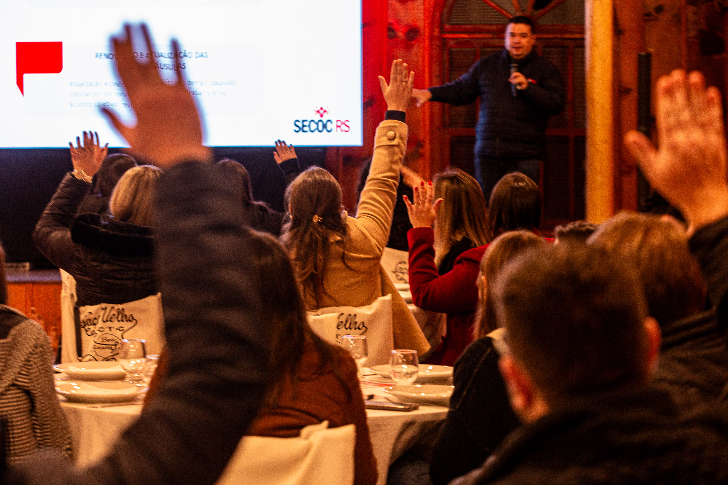 Campanha Salarial 2025: SECOC RS realiza assembleia em Bento Gonçalves