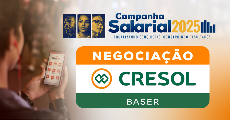 Campanha Salarial 2025: Cresol Baser propõe 0,25% de aumento real