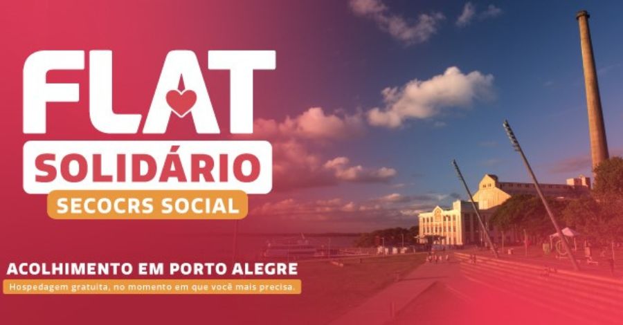 Projeto Social Flat Solidário disponibiliza hospedagem gratuita aos associados do SECOC RS em tratamento de saúde